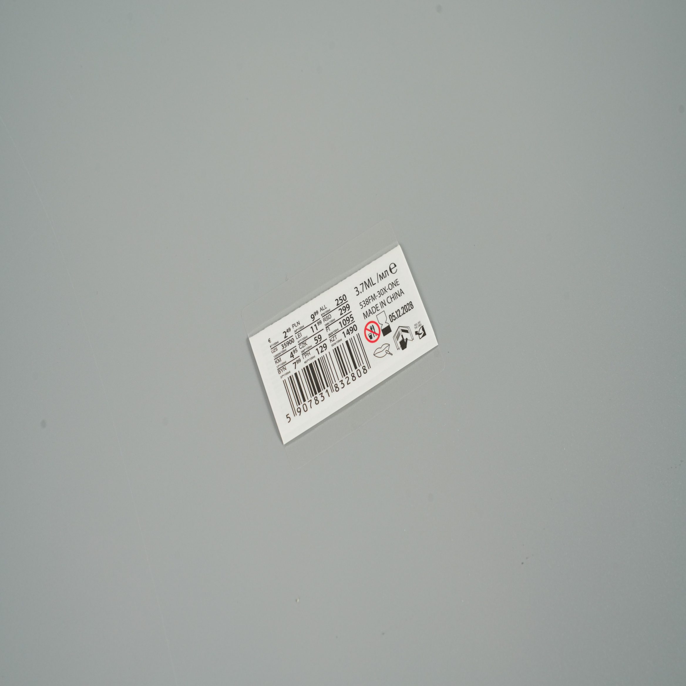 Booklet Labels