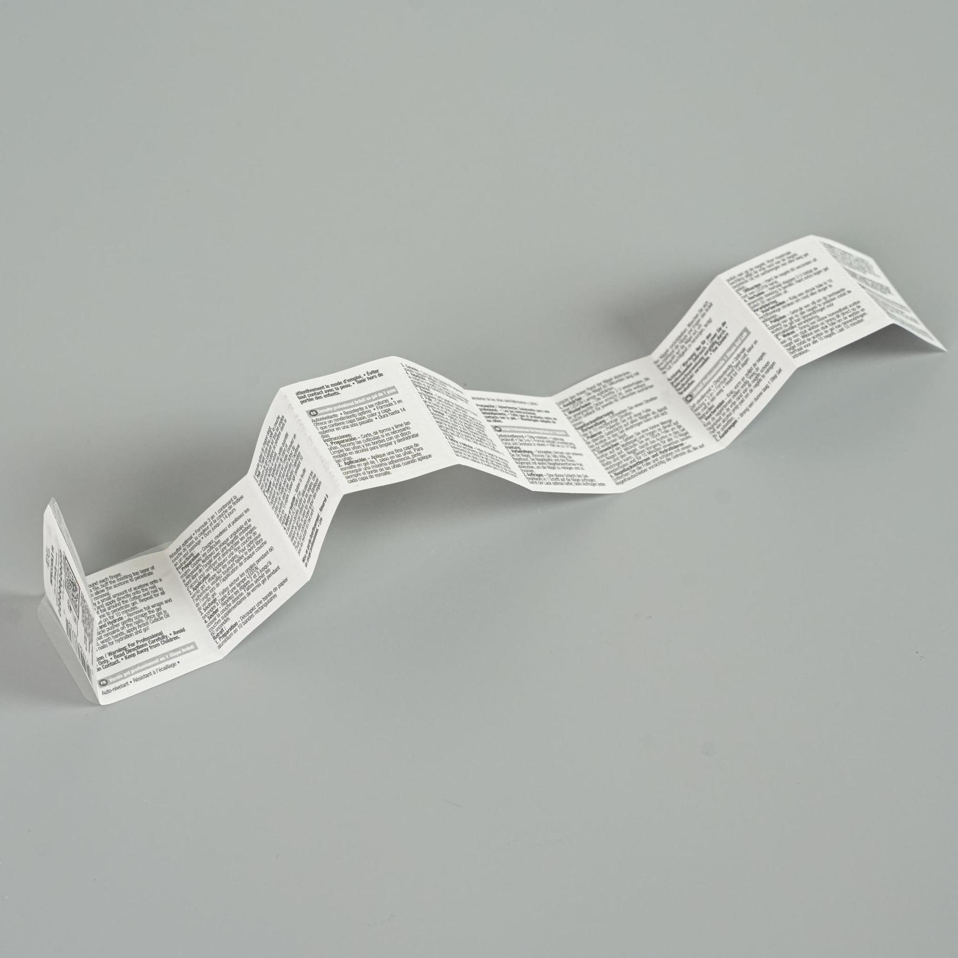 folding label